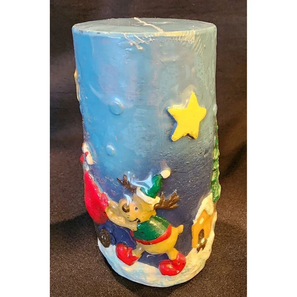 Holiday Candles Set of 5 New in Box